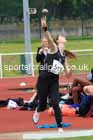 Womens under-17s shot putt, 2023 Northern Under-13s, Under-15s and Under-17s, Middlesbrough.  Photo: David T. Hewitson/Sports for All Pics